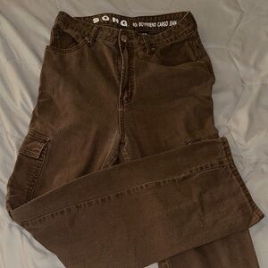 Women’s Brown Cargo Pants